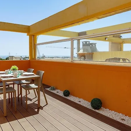 Apartment Flat & Oceanview Rooftop Albufeira